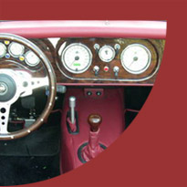 Morgan mit Wurzelholz Ausstattung